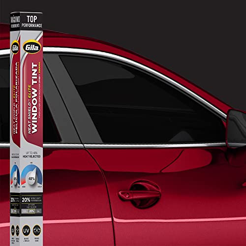 Gila® Heat Shield Elite™ 20% VLT Ceramic Window Tint DIY Advanced 2x6.5ft New