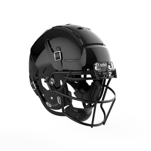 SCHUTT ADULT F7 VTD FOOTBALL HELMET MEDIUM - BLACK