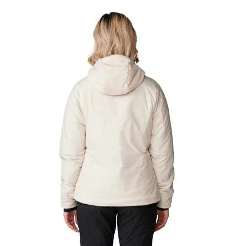 MOUNTAIN HARDWEAR WOMEN'S KOR STASIS HOODY - SIZE: WOMEN LARGE - TALC New
