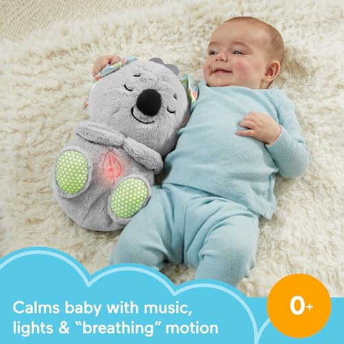 FISHER-PRICE SOOTHE ‘N SNUGGLE KOALA BABY TOY - MULTICOLOR New