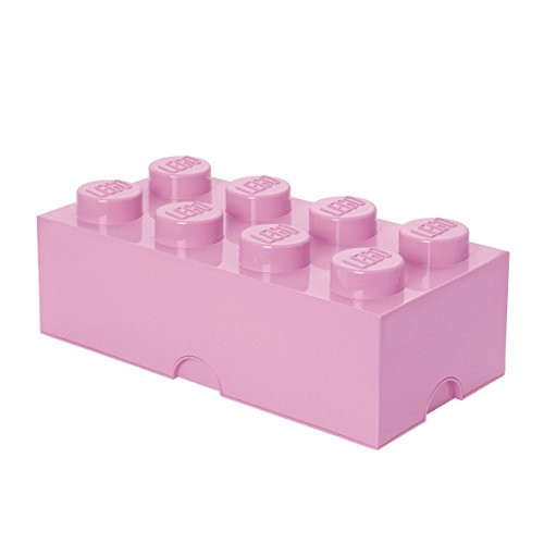 LEGO Storage Box Brick 8 DIF Light Purple New