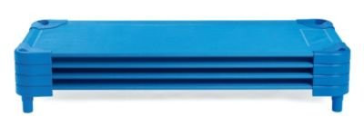 Angeles Toddler Cots, Blue, Set of 4 New