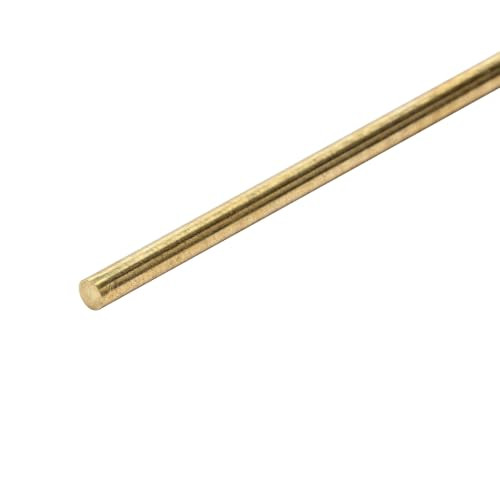 K&S Precision Metals Round Brass Rod 1165 1/4" OD x 36" Long, 4 Rods - NEW New