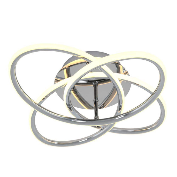 Swirl Butterfly LED Flush Mount B0C8SP8P3W -new New