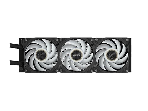 AORUS WATERFORCE X II 360 LIQUID CPU COOLER 360MM RADIATOR - BLACK