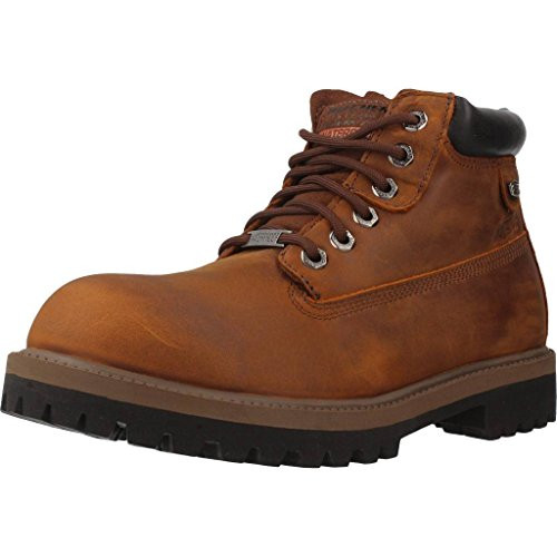 Skechers Men's Sergeants Verdict Chukka Boot, Dark Brown, Size 10