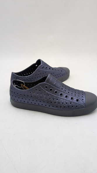 Native Shoes Jefferson, Size: M8/F10, Color: Bling Onyx