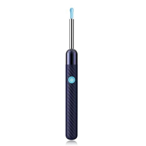 LEIPUT EAR WAX REMOVAL CANAL CLEANER WITH CAMERA 2 EAR SPOON X6 - BLUE