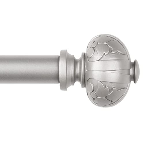 SZXIMU Curtain Rod 1 Inch Single Drapery Rods for Windows 36-72 inch B095WNF67Z