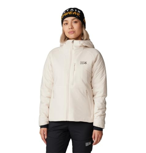 2092751170 Mountain Hardware Women's Kor Stasis Hoody, Talc X-Large New