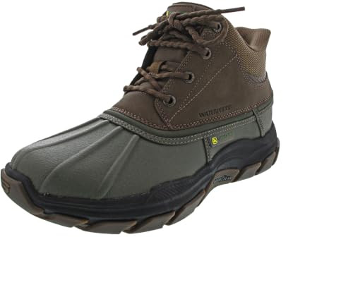 256026 Skechers Men's Jdm Respected Swamper Shoe, Olive Brown, Size 9.5 New
