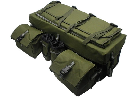 OHMOTOR ATV Cargo Bag Rear Rack Gear Bag Made of 600D Waterproof Fabric - Green New