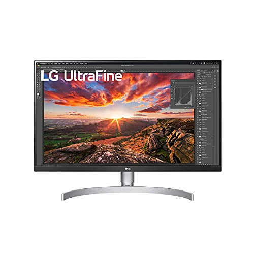 LG 27UN850-W 27" 4K (3840x2160) 144Hz 5ms IPS FreeSync Monitor B08LPDLT5G Silver New