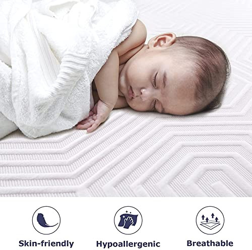BedStory Tech Fusion Memory Foam Mattress Topper 3 Inch Fusion Memory Foam Twin New