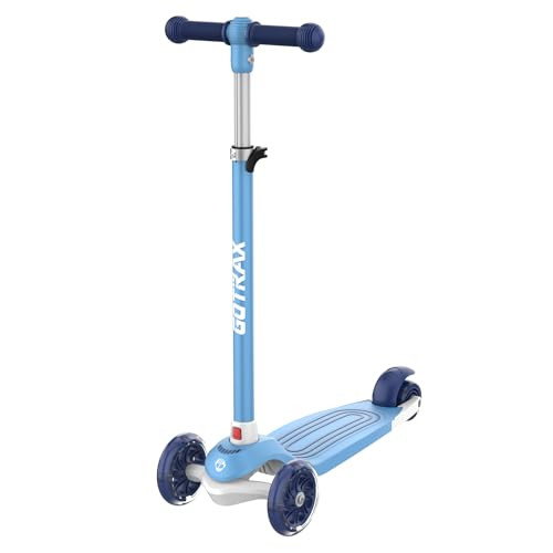 GOTRAX KS1 KIDS KICK SCOOTER, 3 WHEELS FOR BOYS & GIRLS 2-8, GIFTS - BLUE