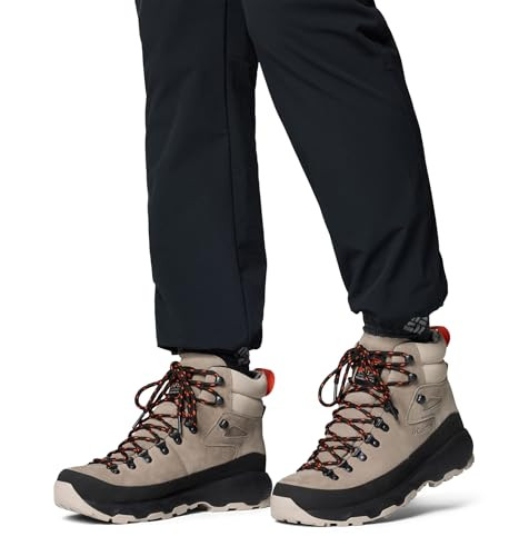 Columbia Men's Newton Alpine PT Waterproof Hiking Boot - Kettle/Tangy Orange