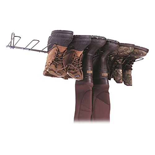 Rack'Em 4 Pair Boot Rack & Wader Hanger 4.5"H x 35.25"W x 10.5"D B0002N26ZW New