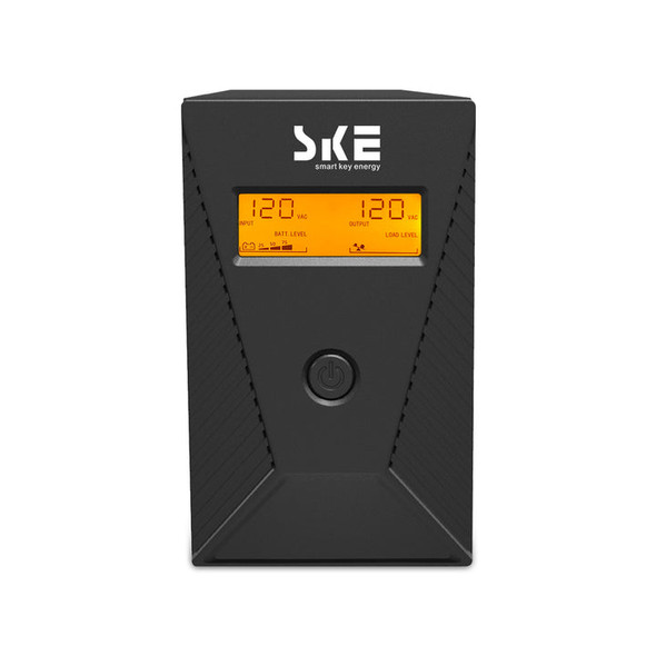 SKE SMART KEY ENERGY SKE UPS BATTERY BACKUP 600VA/360W -SK600 - BLACK