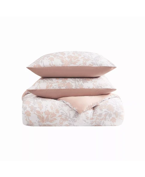 VINCE CAMUTO BLOSSOM VINES 3-PC. DUVET COVER SET, KING - MULTI
