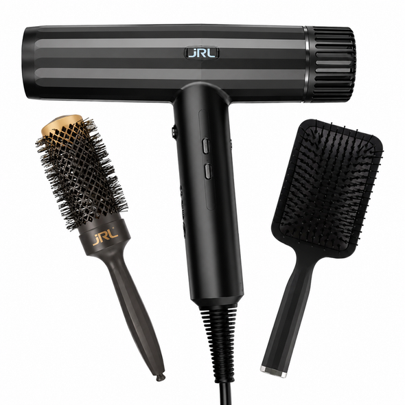 JRL FORTE PRO PROFESSIONAL HIGH-SPEED IONIC HAIR DRYER FP2401 - BLACK