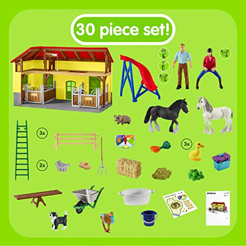 SCHLEICH HORSE STABLE New