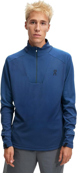 ON MEN'S CLIMATE SHIRT - SIZE: MEN L - DENIM