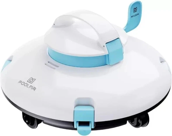 POOLMR CORDLESS ROBOTIC POOL CLEANER - WHITE