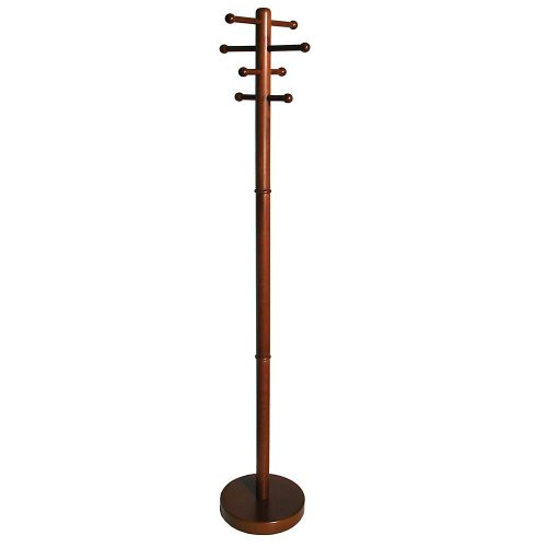 Buddy Products Wood Costumer 14 x 67.5 x 14 Inches Medium Cherry (9299-17) - NEW New