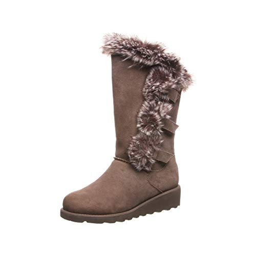 Bearpaw Genevieve Women's Fall Boots,2305w Seal Brown, Size 11 Medium New