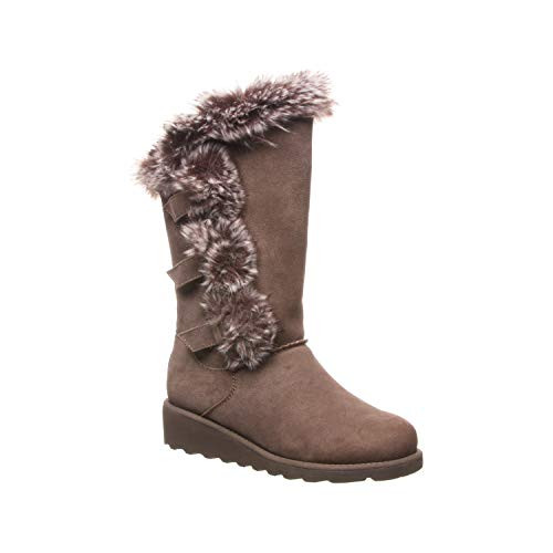 Bearpaw Genevieve Women's Fall Boots,2305w Seal Brown, Size 11 Medium New