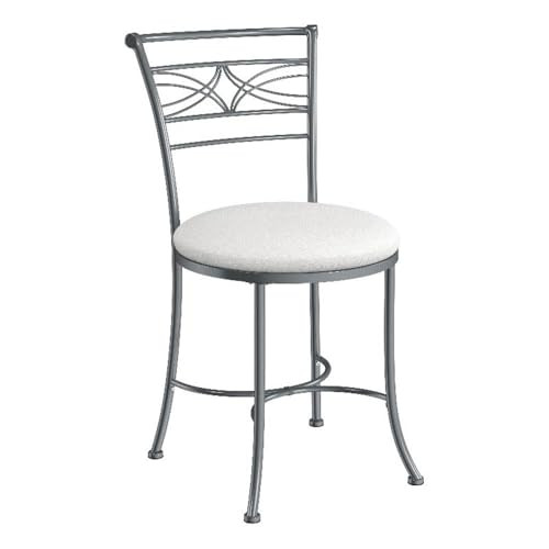 Hillsdale Furniture Dutton Metal Vanity Stool B07SQBM45T New