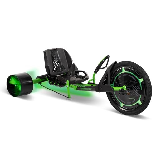 Huffy Green Machine 20 Inch Drift Trike, Ergonomic, Adjustable, B0CDN6167S New