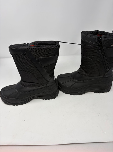 THERMOLITE WATERPROOF WINTER BOOTS - SIZE: MEN 6 - BLACK