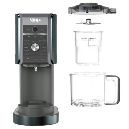 Ninja Creami XL Deluxe 11-in-1 Ice Cream and Frozen Treat Maker CN551CCOGRAY