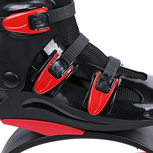 Joyfay Jump Shoes - Jumping Boots for Adults Women Men Fitness - Red/Black XXL New