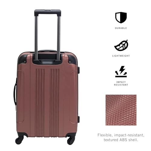 Kenneth Cole REACTION Out of Bounds Lightweight Hardshell 4-Wheel Spinner New