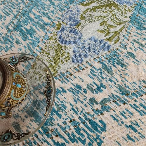 AMIDA Vintage Runner Rugs 2.3x8.9Ft Non Slip Distressed Medallion Area Rugs New
