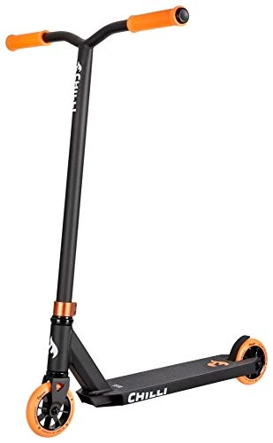 Quality Freestyle Extreme Beginner Stunt Scooter 110 mm Wheels Black/Orange New