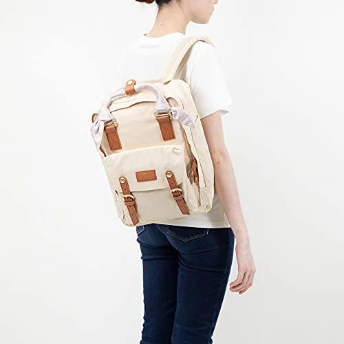 Doughnut Macaroon Grace Series 16L Travel School Ladies Backpack BROWN New