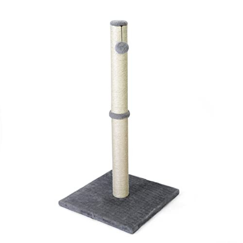 petellow 31" Cat Scratching Post with Hanging Ball Durable Stable Cat Furniture New