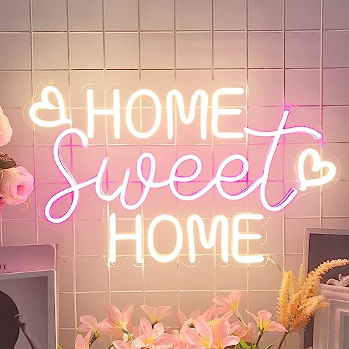 Home Sweet Home Neon Sign Sweet Neon Signs House Warming Party Decor 20" New