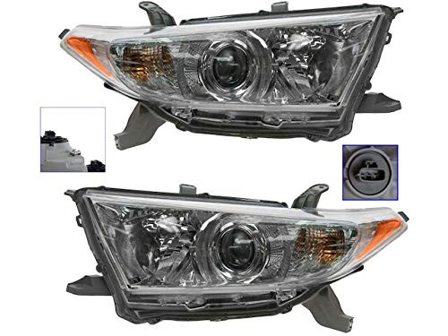 Marketplace Auto Parts - Headlight Assembly Set 2 Piece B08RSPV6W8 NEW New
