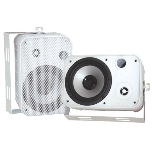 PYLEPRO PDWR50W INDOOR/OUTDOOR WATERPROOF SPEAKERS - WHITE