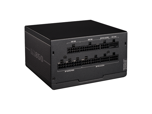 Cooler Master Elite Gold 850W Power Supply, PCIe 5.1 Ready Certification
