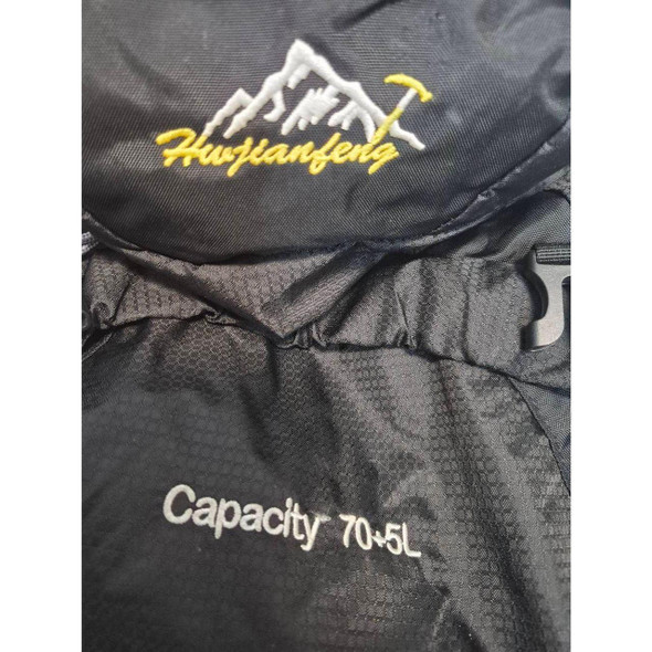 HWJIANFENG 70+5L HIKING BACKPACK - BLACK