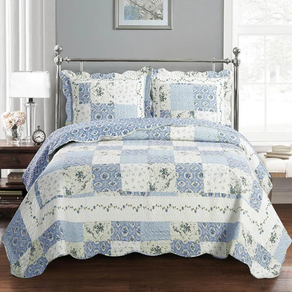 ROYAL TRADITION KING/CAL. KING OVERSIZE QUILT SET - BREA New