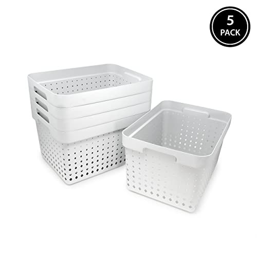 B008VEIT9G Room Copenhagen, Seoul Basket 5-Pack - Large, White New