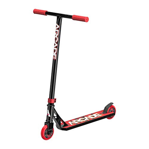 ARCADE Rogue BMX Pro Scooter Skatepark Tricks Kids Pre Teens Ages 7+ Red/Black New