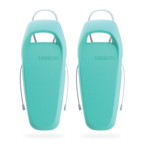 MISSION Boat Gear Sentry Dock Fender Bumper - Blue Lagoon, 2 Piece New