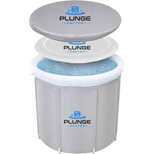 Plunge Doctor 30''H Ice Bath Tub Multiple Layered Portable Ice Bath Tub New